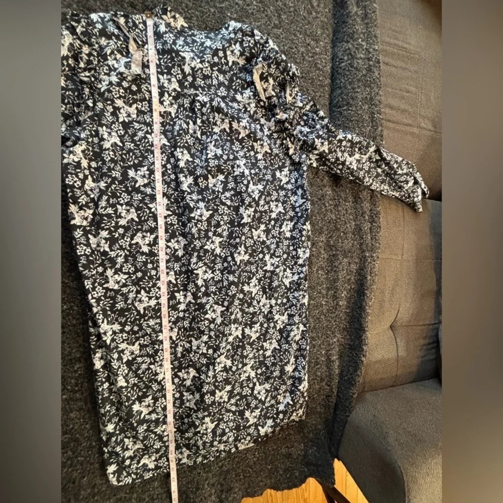 Erdem X Universal Standard Sz XS Cotton Primrose Ruffle Shirt Dress With Pockets - Picture 14 of 15